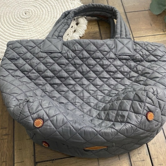 MZ Wallace Small Metro Tote Dark Gray - Picture 2 of 4